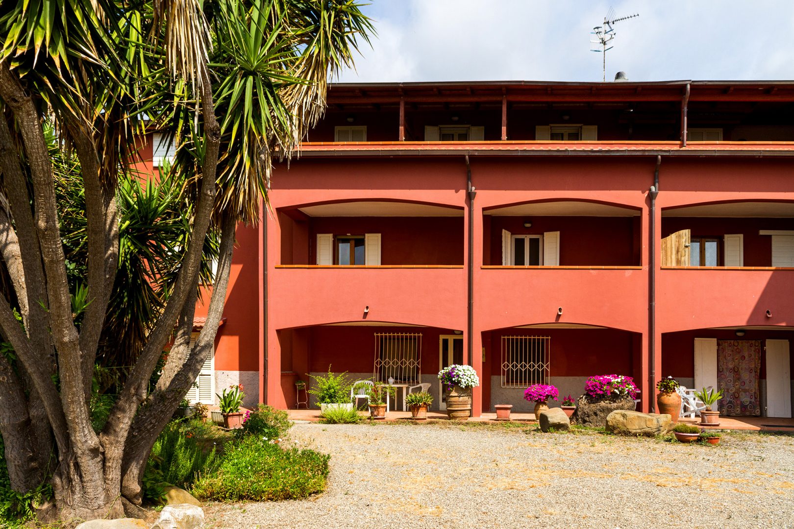 Agriturismo Le Vigne a Castiglione della Pescaia, Facciata