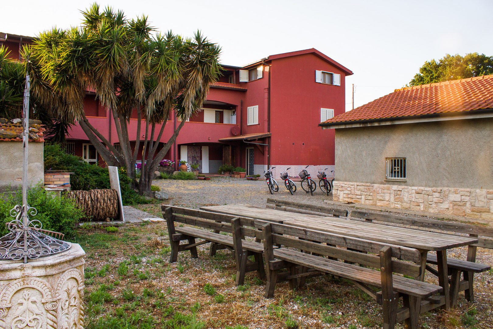 Agriturismo Le Vigne a Castiglione della Pescaia, Tavoli esterni